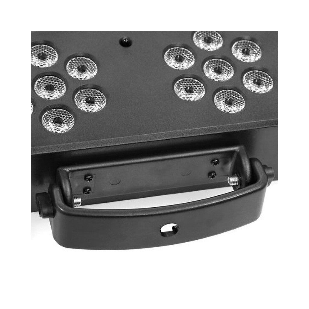 BoomTone DJ 2-in-1 multibeam effect and multicolored wash LED light set with adjustable tripod and  remote control