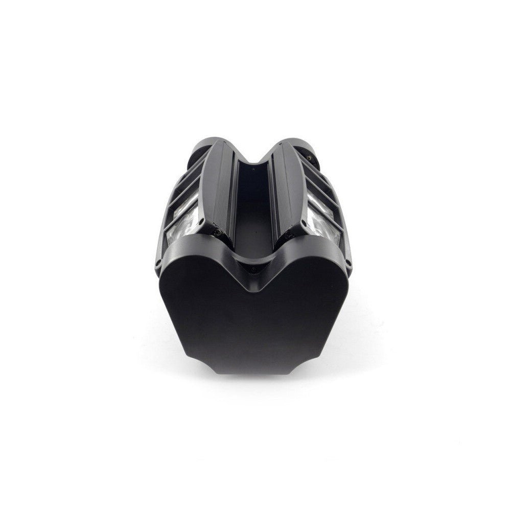 BoomTone DJ Beam effect light show, 2 x 4 lenses, 8 x 3W RGBW 4-in-1 CREE LED
