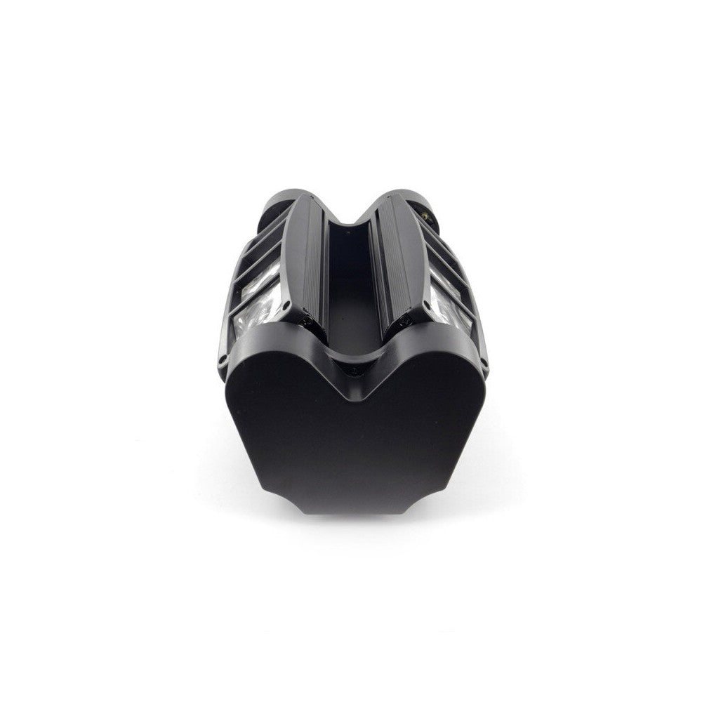 BoomTone DJ Beam effect light show, 2 x 4 lenses, 8 x 3W RGBW 4-in-1 CREE LED
