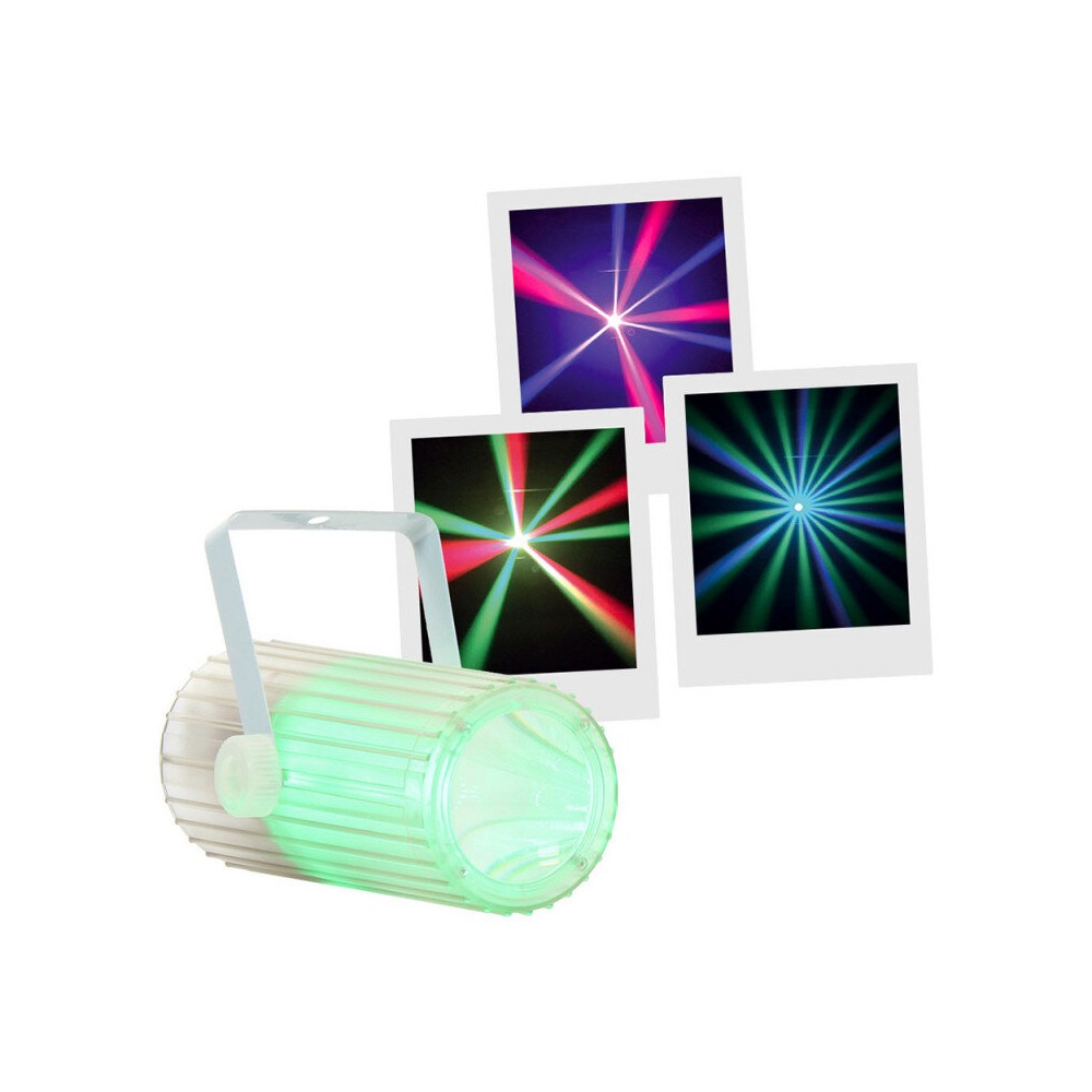 BoomTone DJ MoonFlower effect lights with 60 RGBWA LED, high brightness