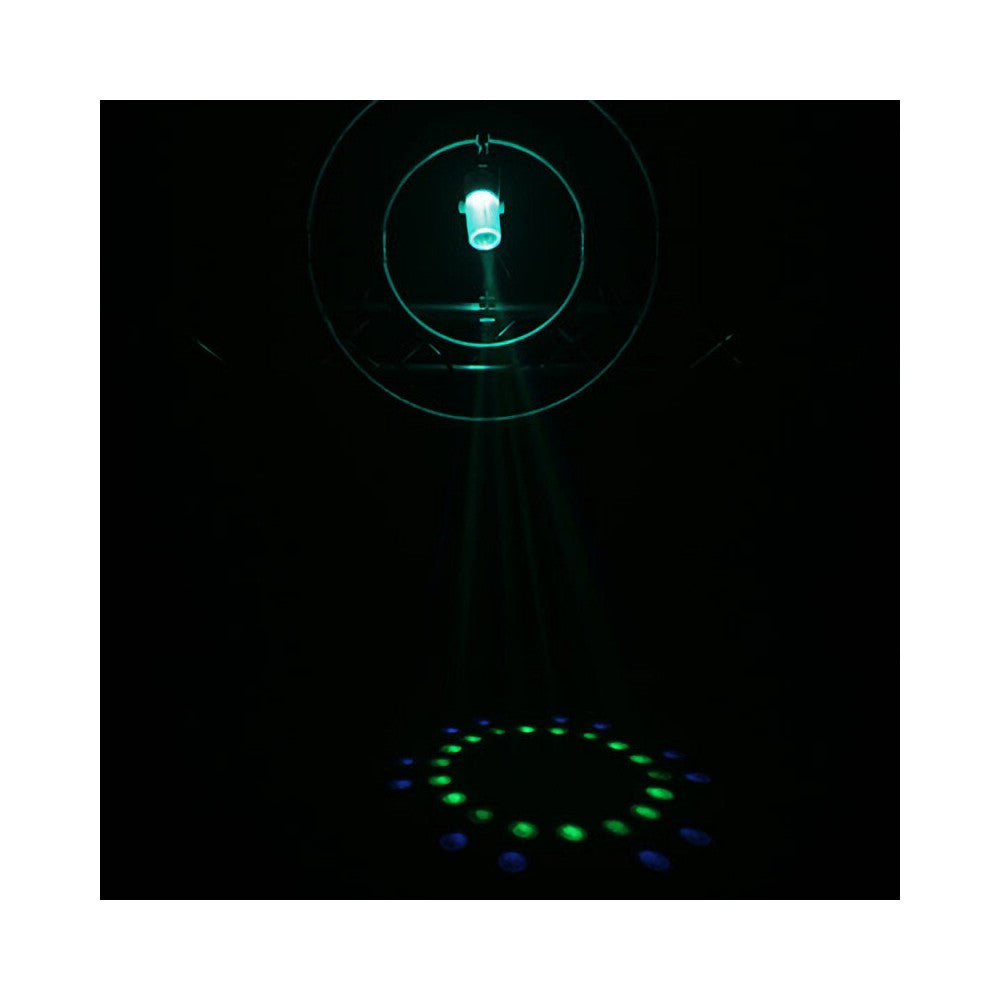 Luces de efecto BoomTone DJ MoonFlower con 60 LED RGBWA, alto brillo