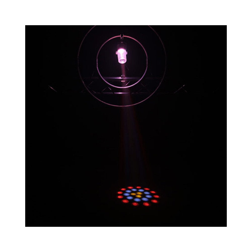 Luces de efecto BoomTone DJ MoonFlower con 60 LED RGBWA, alto brillo