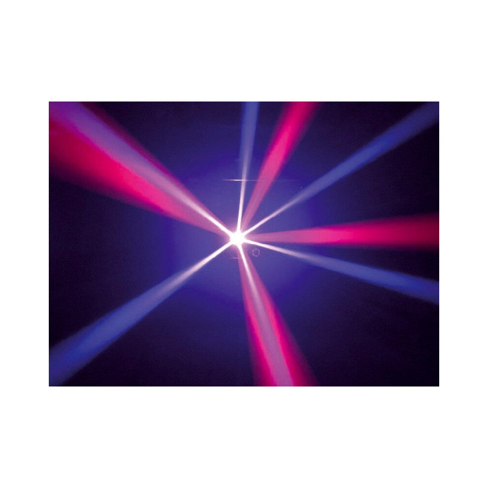 Luces de efecto BoomTone DJ MoonFlower con 60 LED RGBWA, alto brillo