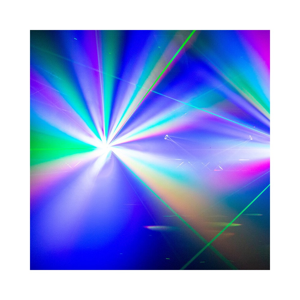 BoomTone DJ Multi-function LED moving head with rotating effect and laser