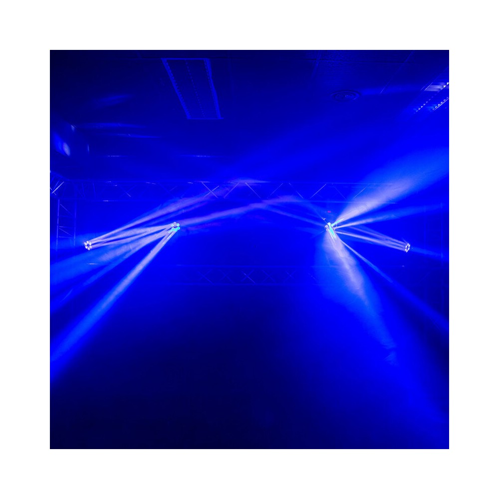 BoomTone DJ Multi-function LED moving head with rotating effect and laser