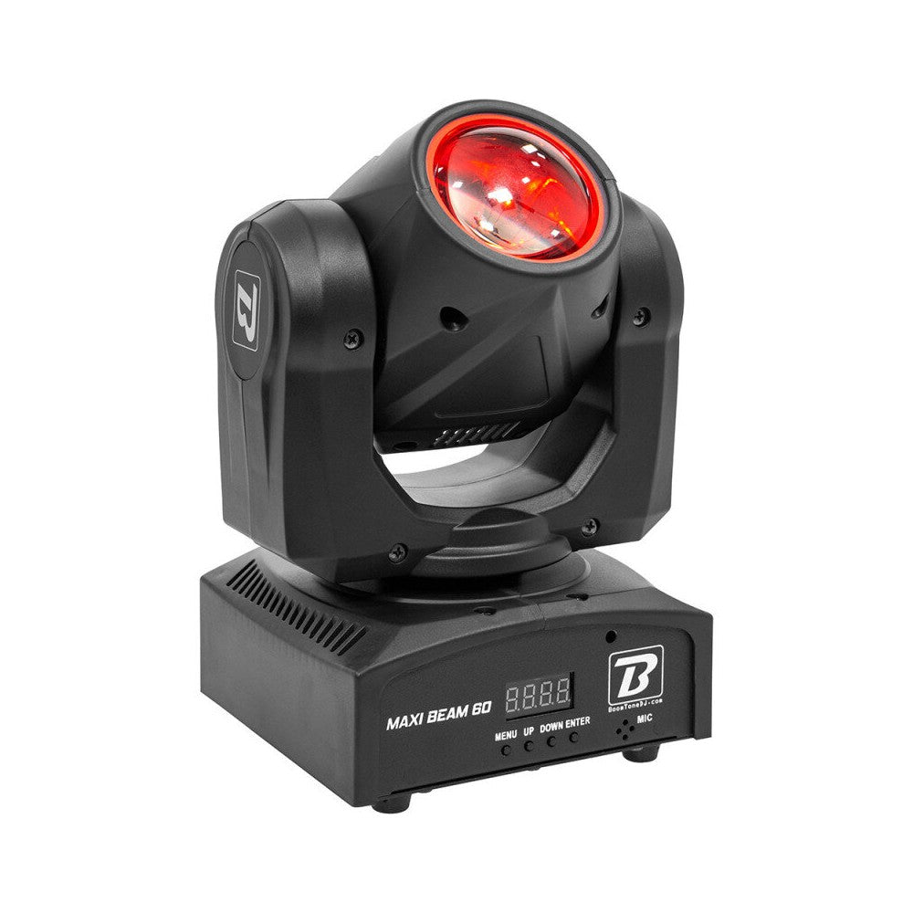 BoomTone DJ LED Beam moving head with a 4-in-1 60 W RGBW CREE LED