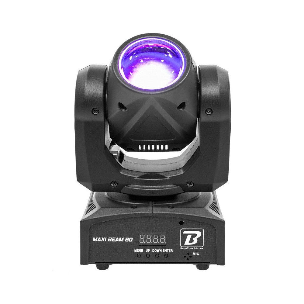 Cabeza móvil BoomTone DJ LED Beam con LED CREE RGBW 4 en 1 de 60 W