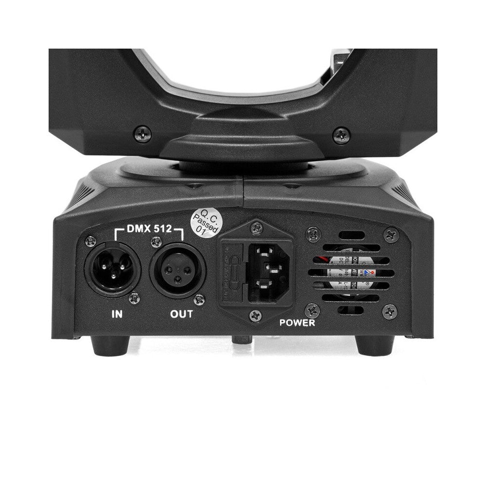 Cabeza móvil BoomTone DJ LED Beam con LED CREE RGBW 4 en 1 de 60 W