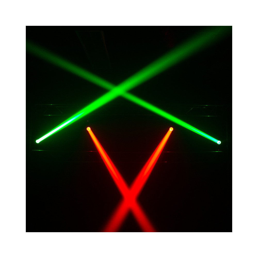 Cabeza móvil BoomTone DJ LED Beam con LED CREE RGBW 4 en 1 de 60 W