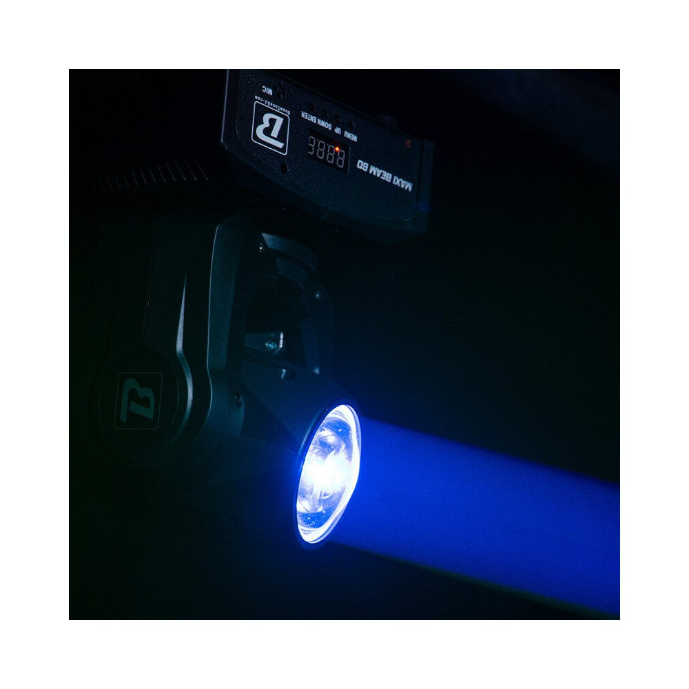 Cabeza móvil BoomTone DJ LED Beam con LED CREE RGBW 4 en 1 de 60 W