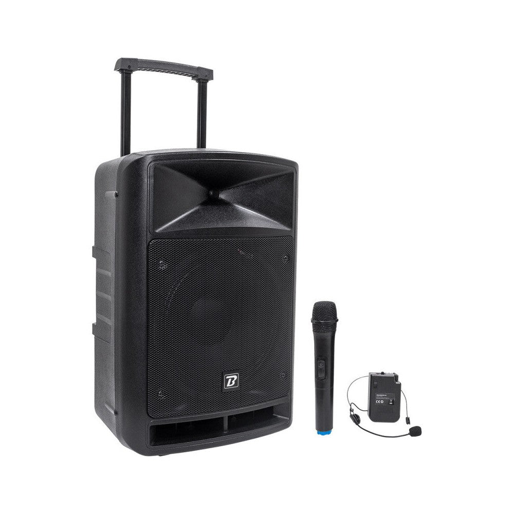 BoomTone DJ Versatile portable PA system, 600 W power, Bluetooth, SD and USB