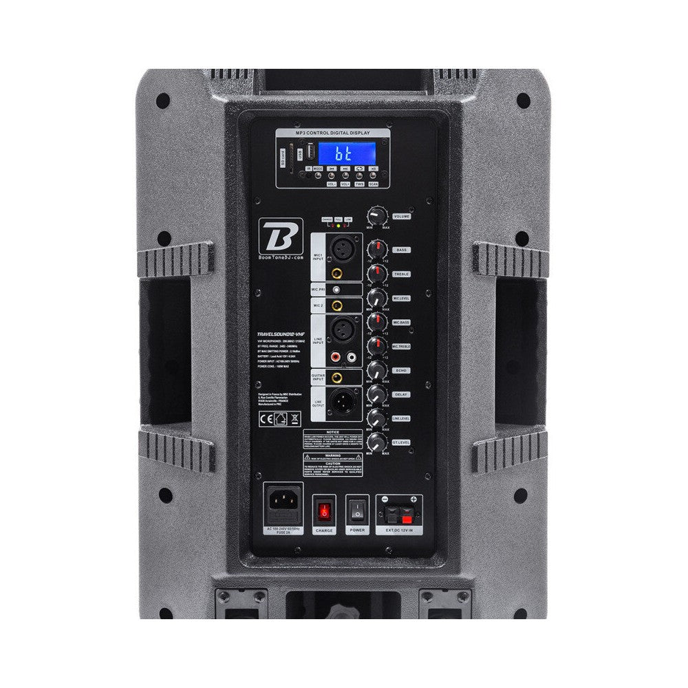 Sistema PA portátil BoomTone DJ Versatile, 600 W de potencia, Bluetooth, SD y USB