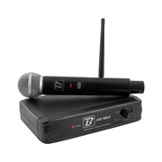BoomTone DJ UHF wireless microphone system, including a receiver and an handheld transmitter, 663.5 MHz