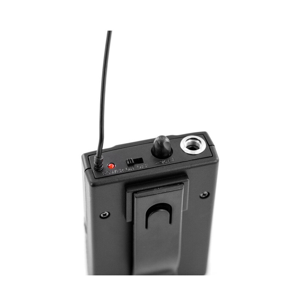 Micrófono diadema UHF BoomTone DJ rentable, compatible con sistemas UHF BoomTone DJ SOLO y DUO, 663,5 MHz