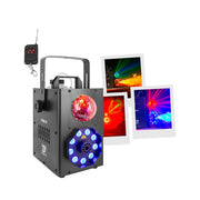 BoomTone DJ 700 W smoke machine with RGBW light show system