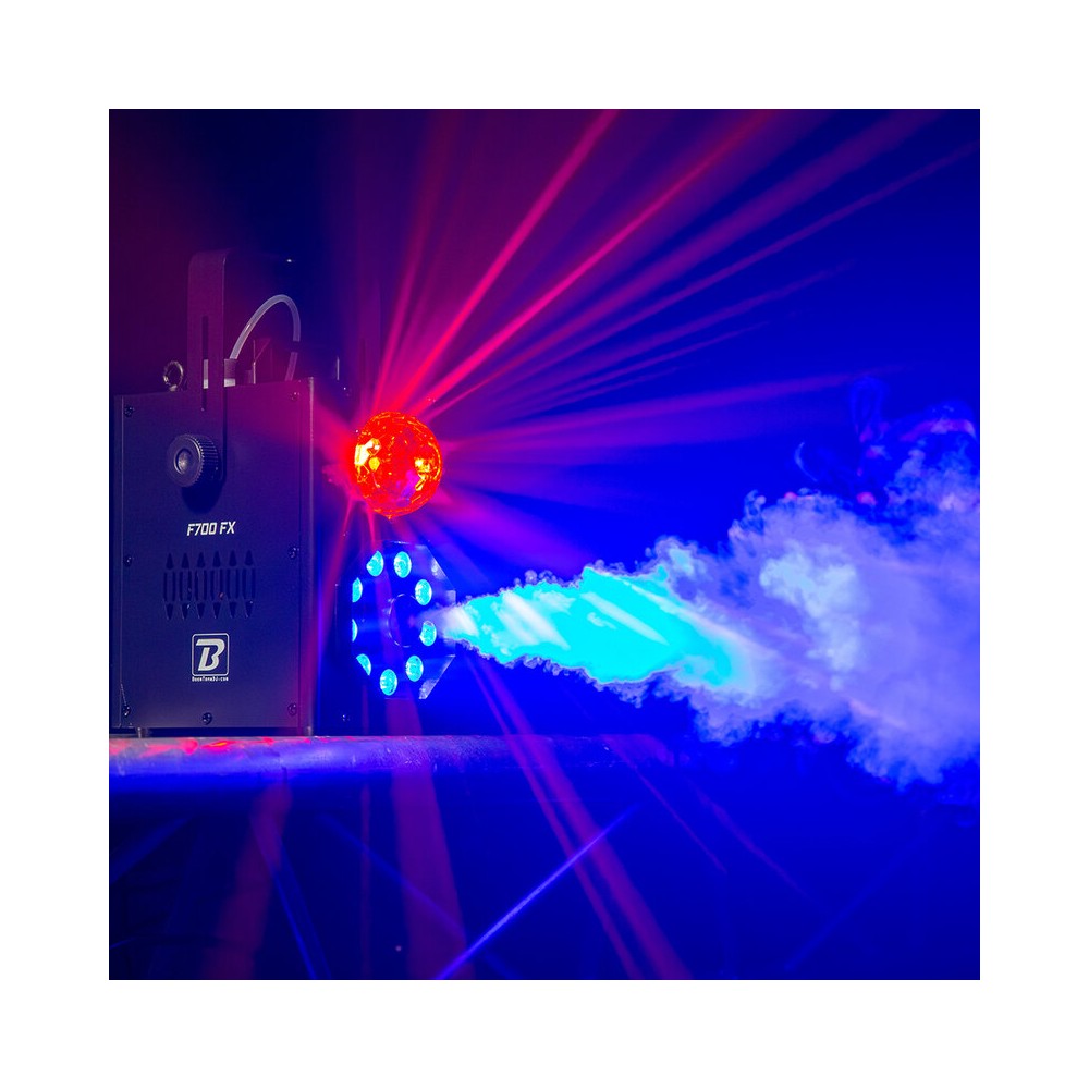 BoomTone DJ F700 FX Smoke Machine with RGBW Light System