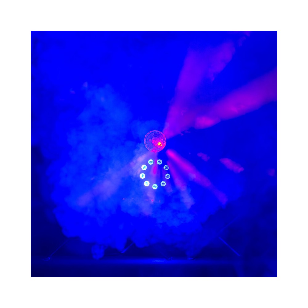 BoomTone DJ F700 FX Smoke Machine with RGBW Light System