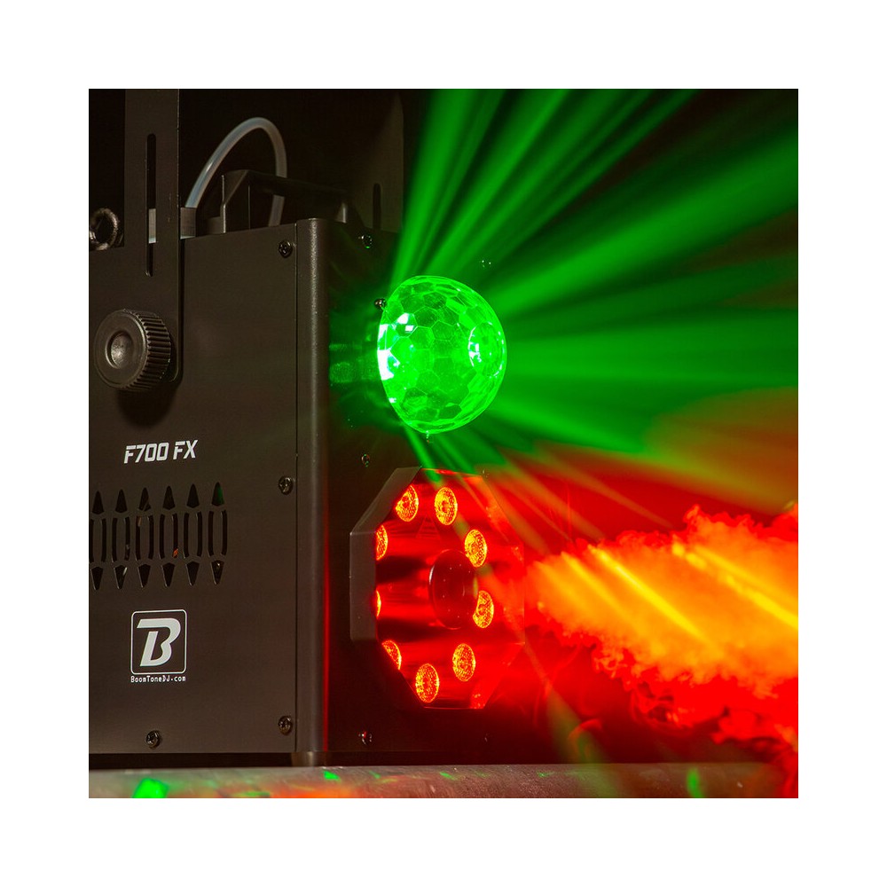 BoomTone DJ F700 FX Smoke Machine with RGBW Light System