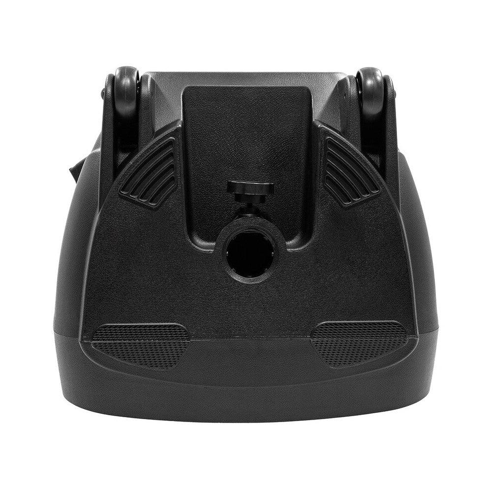 Bafle activo BoomTone DJ 400 W de 2 vías ABS, woofer de 12", tweeter de 1", 1 entrada de micrófono, 1 entrada de línea y 1 salida de enlace, USB / SDHC