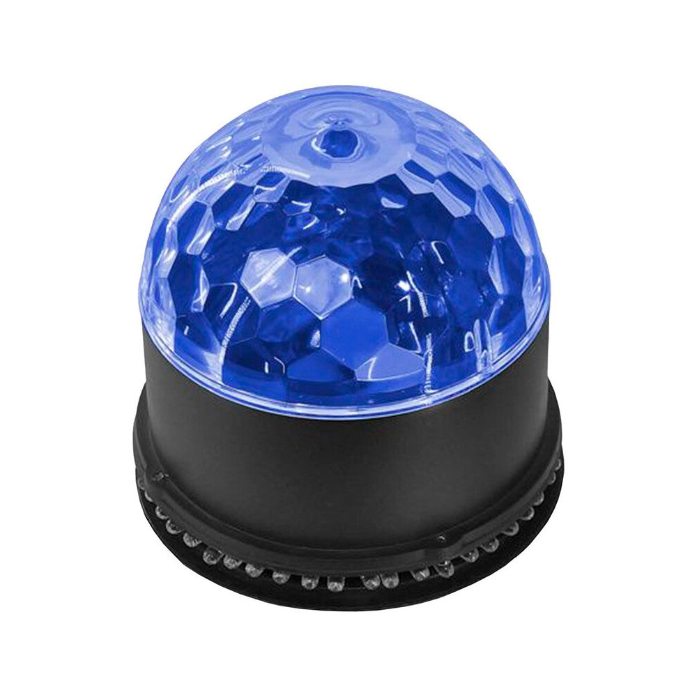 BoomTone DJ Luminous half-sphere, double "Sun" and disco ball disc effect, 48 RGB LED, automatic and audio modes, 6 W power cons