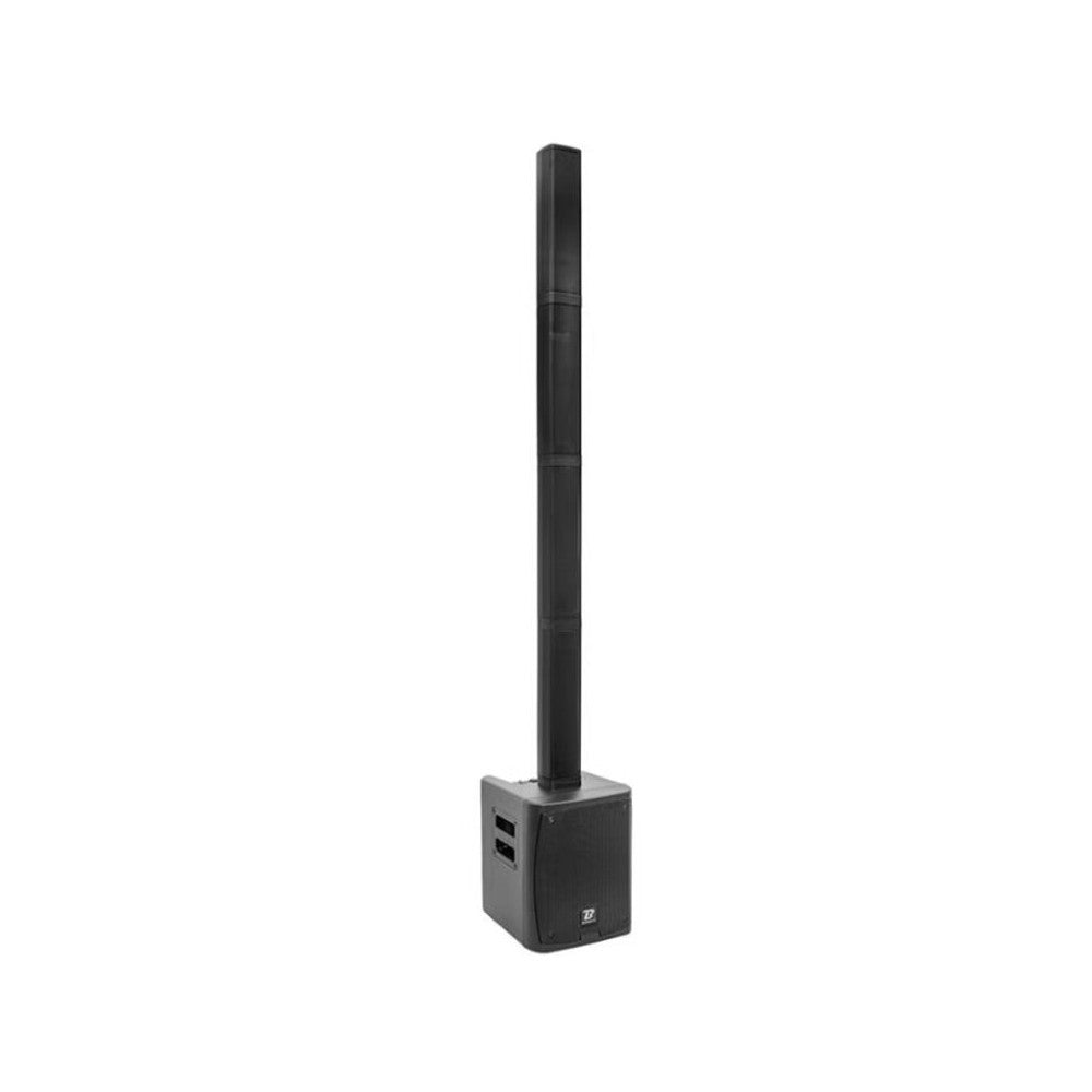 BoomTone DJ 400 W portable active column loudspeaker, 4 x 2.75" + 8" subwoofer