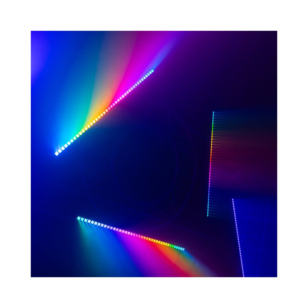 BoomTone DJ LED bar with pixel control, 40 x 3 W RGB very tight angle for Beam effect