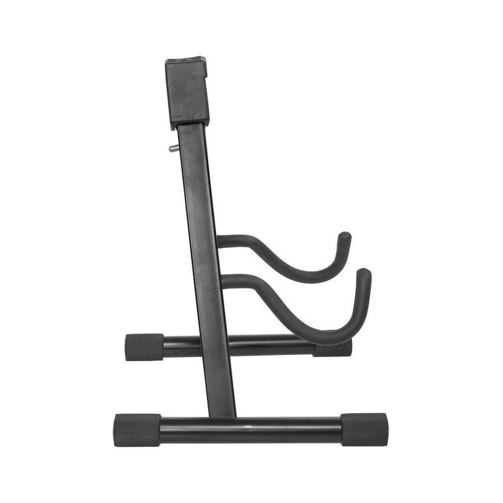 Soporte de guitarra o bajo BoomTone DJ Electric, modelo de estudio, color negro satinado