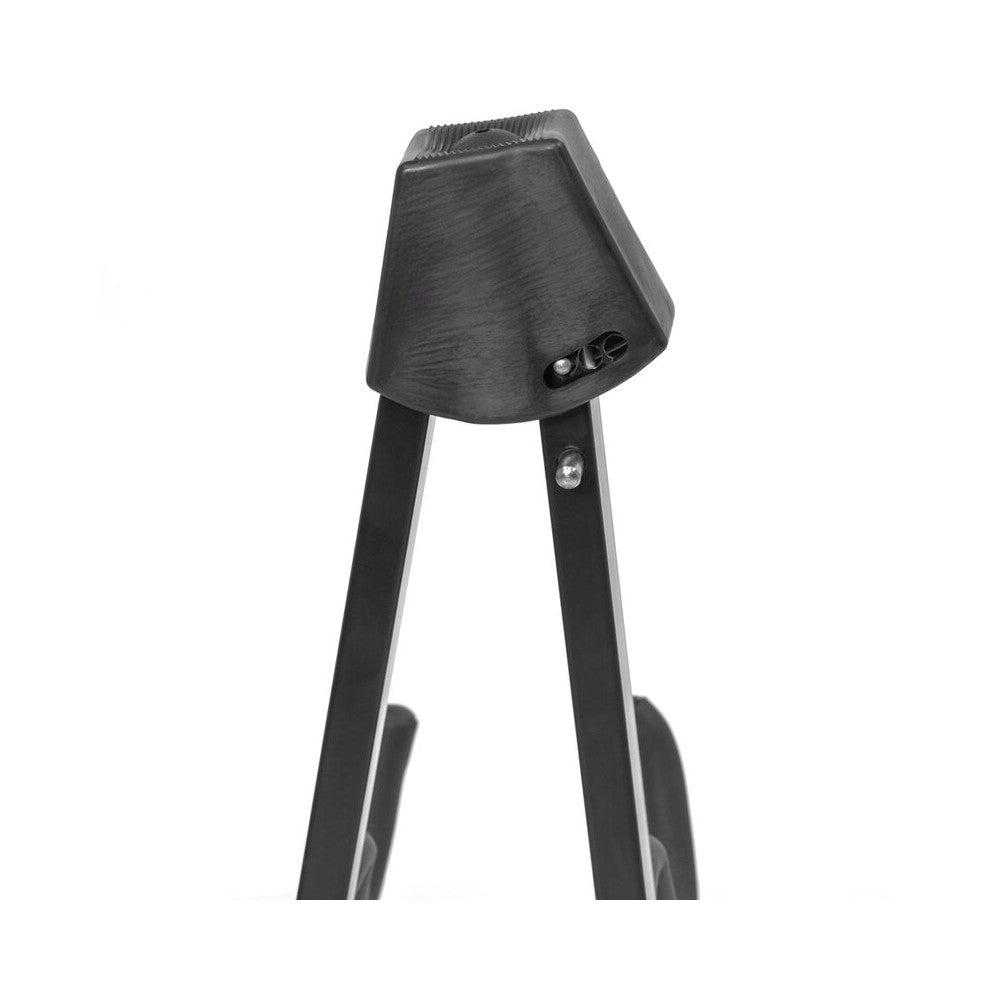 Soporte de guitarra o bajo BoomTone DJ Electric, modelo de estudio, color negro satinado