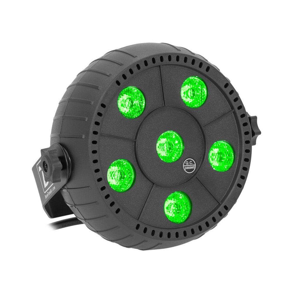 BoomTone DJ Multi-color LED floodlight, 6 x 3 W LED