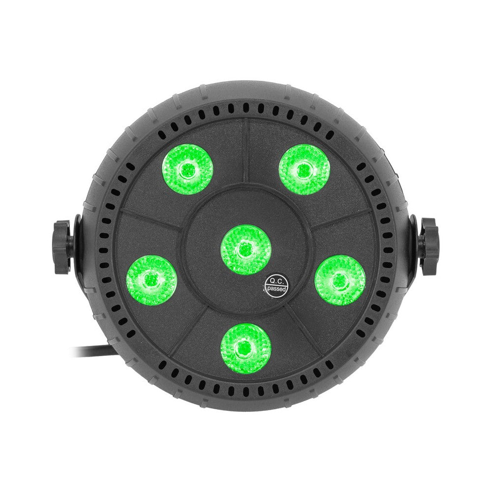 BoomTone DJ Multi-color LED floodlight, 6 x 3 W LED