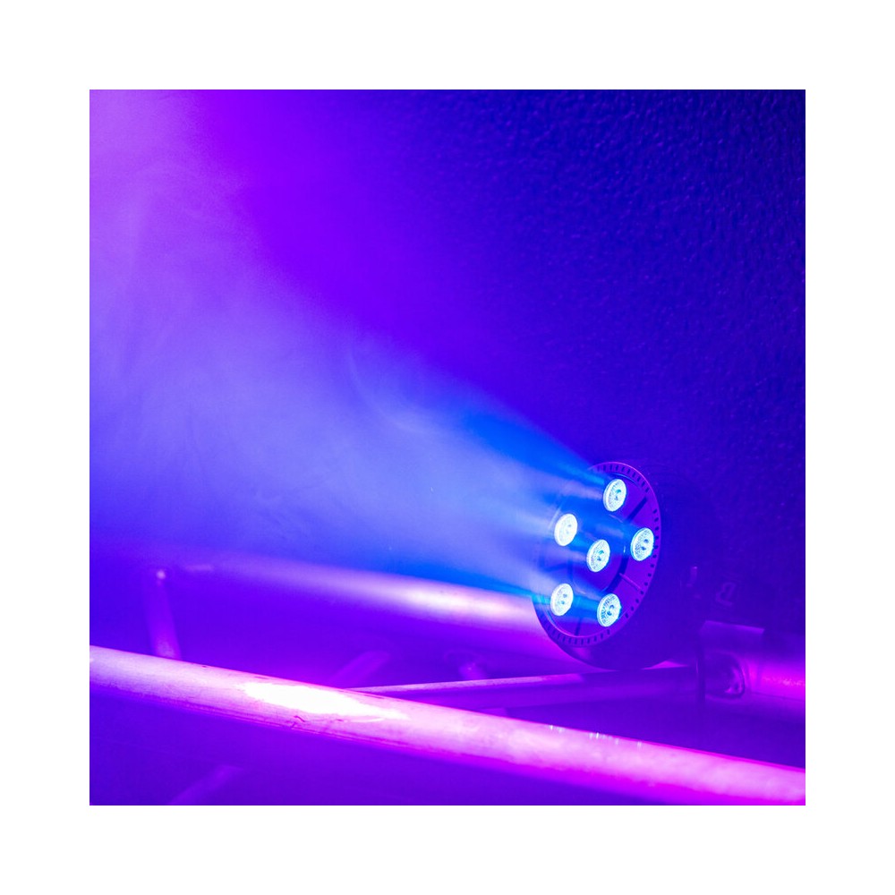 BoomTone DJ Multi-color LED floodlight, 6 x 3 W LED