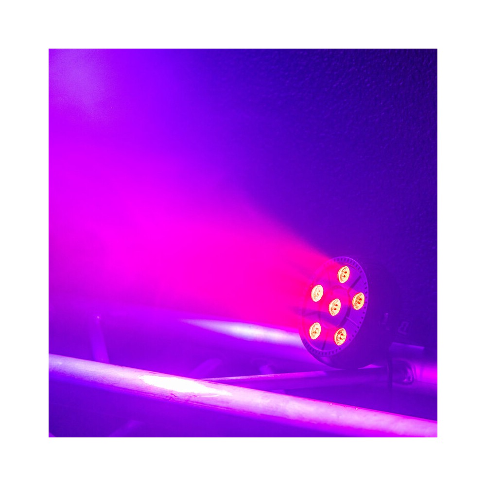 BoomTone DJ Multi-color LED floodlight, 6 x 3 W LED