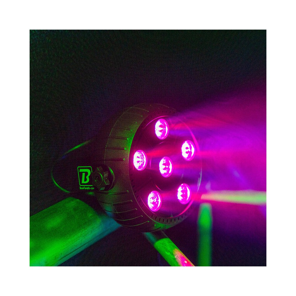 BoomTone DJ Multi-color LED floodlight, 6 x 3 W LED