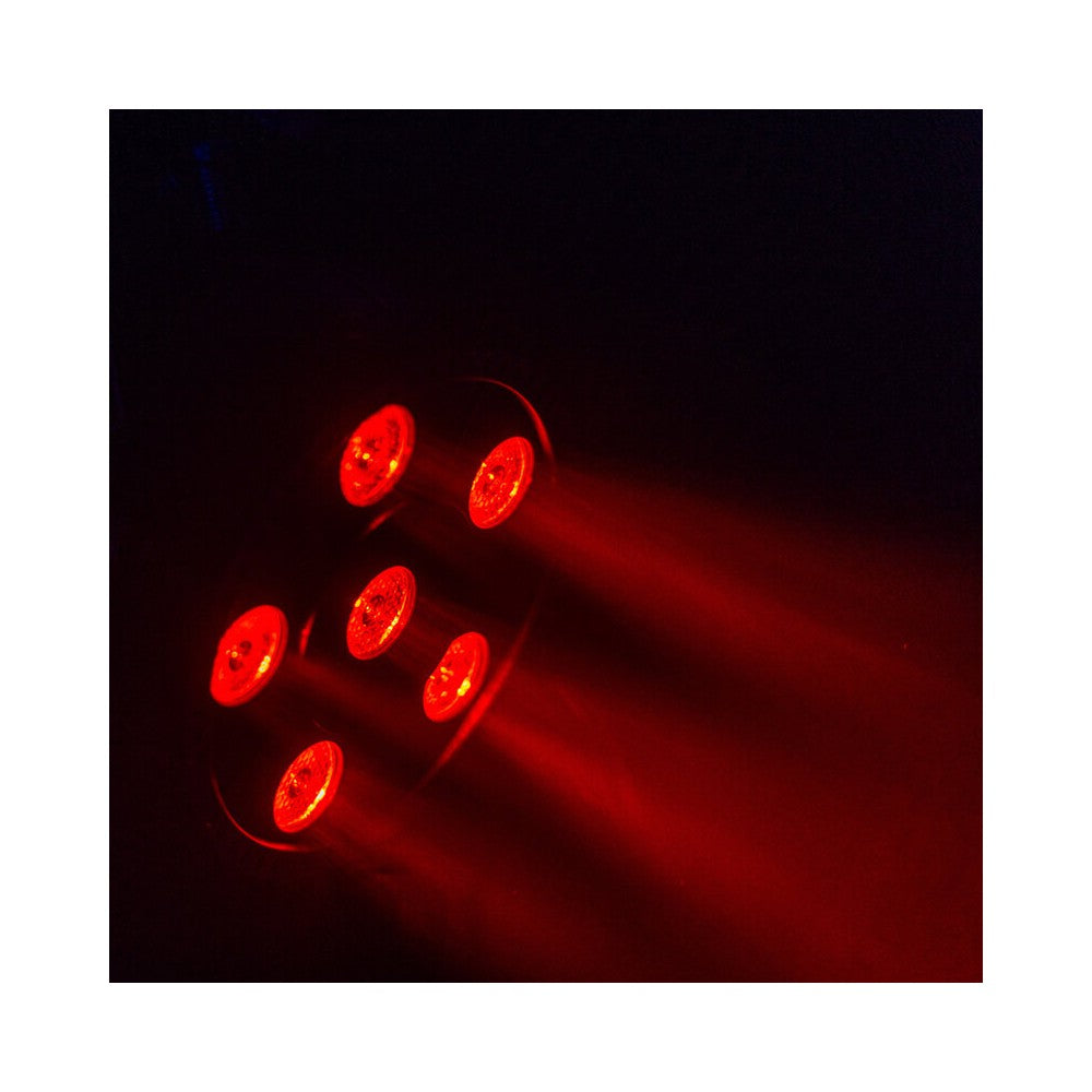 BoomTone DJ Multi-color LED floodlight, 6 x 3 W LED