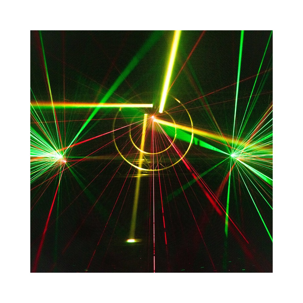 BoomTone DJ 4 LED effects light show: Beam, disco ball, Strobe and multipoint laser,  DMX, automatic and music detection mode