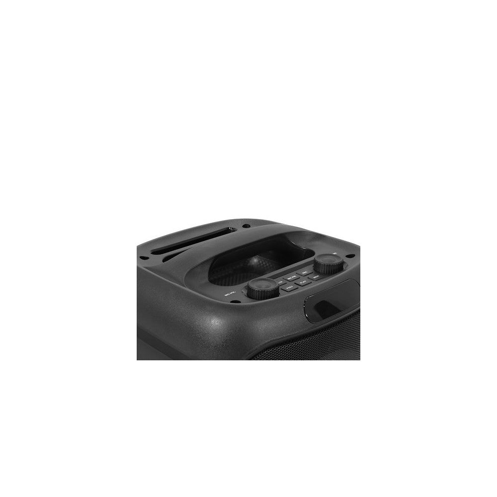 BoomTone DJ 200 W portable loudspeaker system with Bluetooth 5.0, USB / SD drive, light, rechargeable battery and USB-C charging