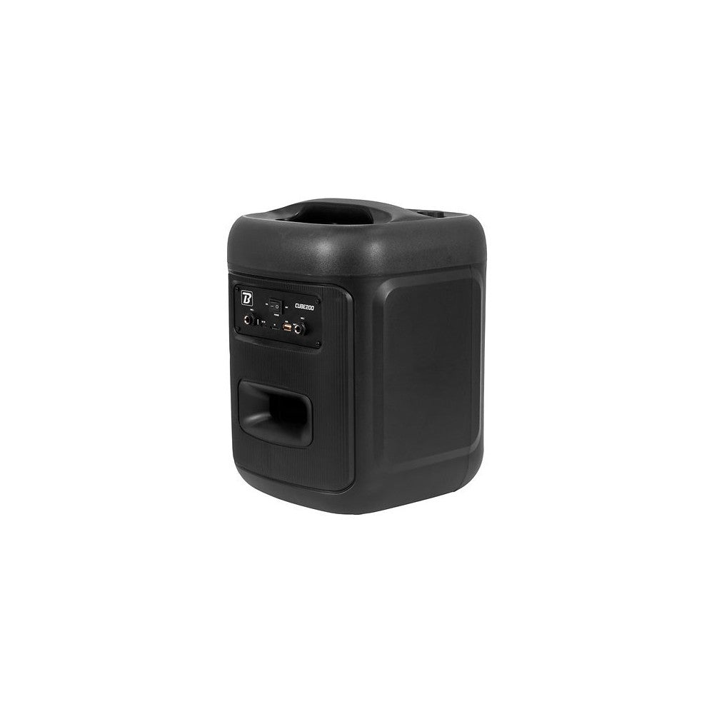 BoomTone DJ 200 W portable loudspeaker system with Bluetooth 5.0, USB / SD drive, light, rechargeable battery and USB-C charging