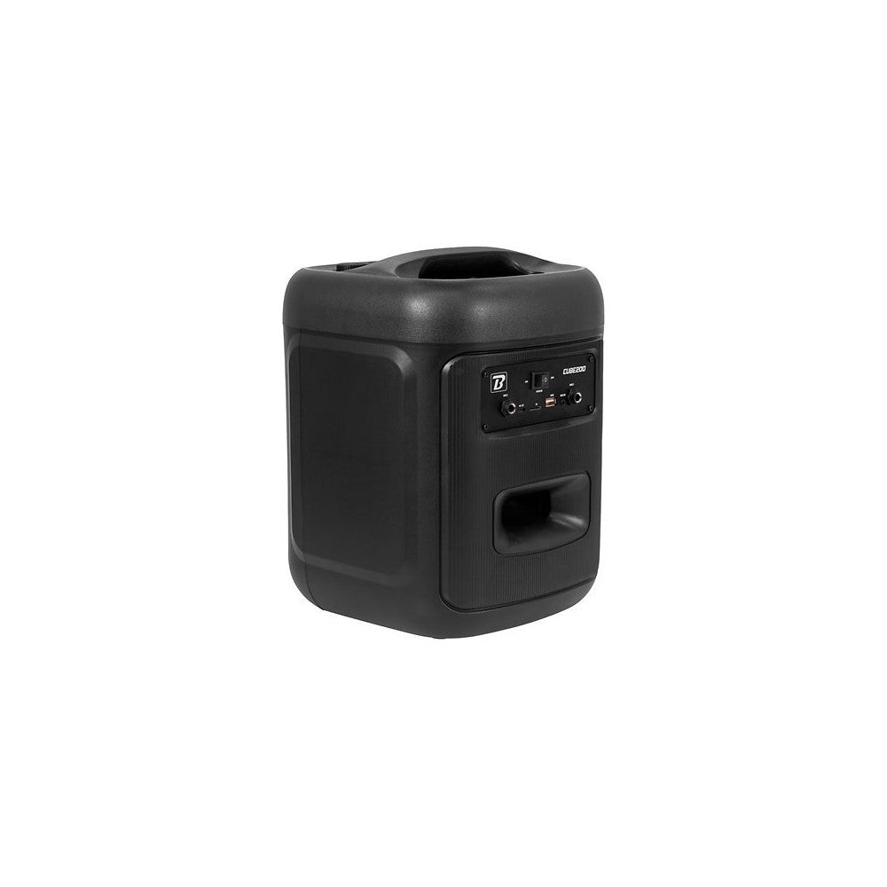 BoomTone DJ 200 W portable loudspeaker system with Bluetooth 5.0, USB / SD drive, light, rechargeable battery and USB-C charging