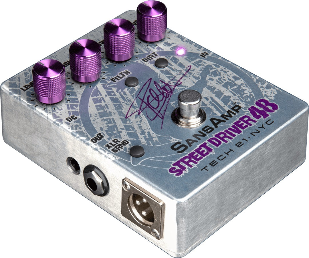 Tech21 FB48 SANSAMP STREET DRIVER - Preamplificatore a pedale signature Frank Bello