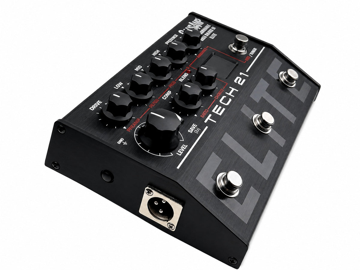 Tech21 SansAmp Driver Elite Programmable - preamplificatore a pedale per basso