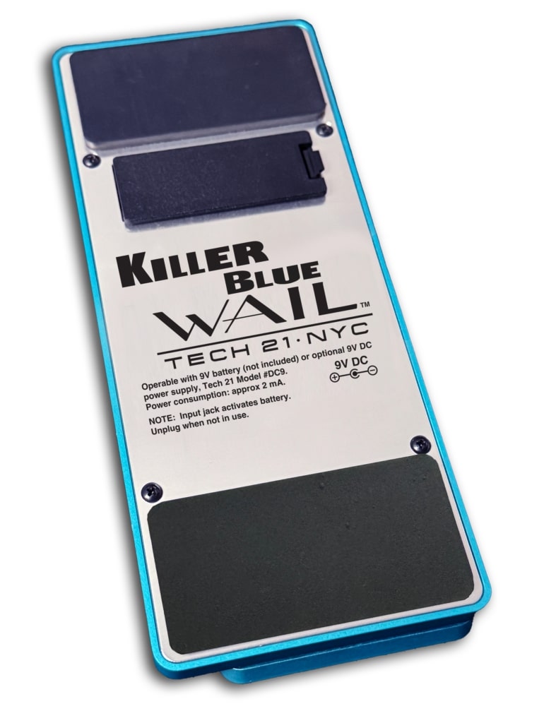 Tech21 KILLER BLUE WAIL - Pedale wah per basso