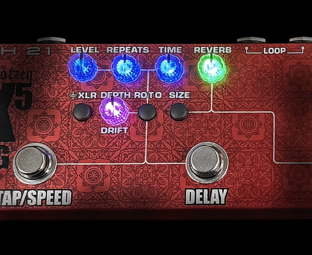 Tech21 Richie Kotzen RK5 Signature Fly Rig (v3) - pedale multi effetto per chitarra