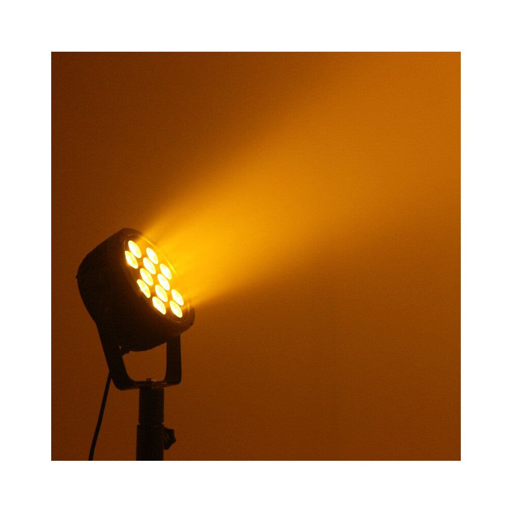Mac Mah 12 x 12 W 6-in-1 RGBWA-UV, high brightness flat PAR LED projector
