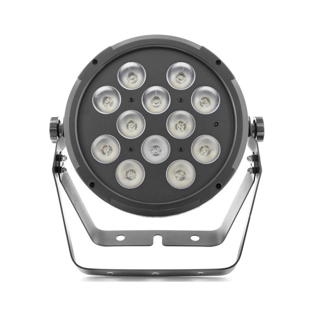 Mac Mah 12 x 12 W 6-in-1 RGBWA-UV, high brightness flat PAR LED projector