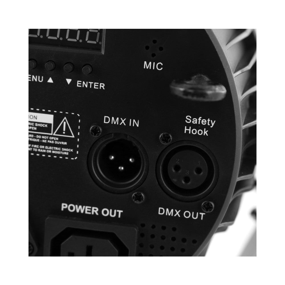 Mac Mah 7 x 12 W 6-in-1 RGBWA-UV, high brightness flat LED projector