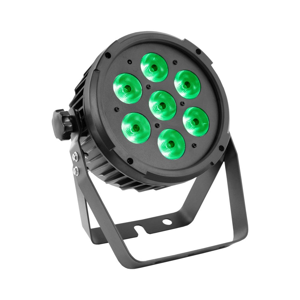 Mac Mah 7 x 12 W 6-in-1 RGBWA-UV, high brightness flat LED projector