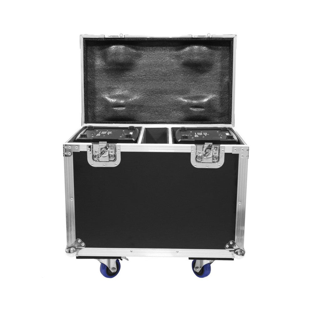 Mac Mah Set of two MACSPOT 100-FC moving heads delivered in a flight case on wheels