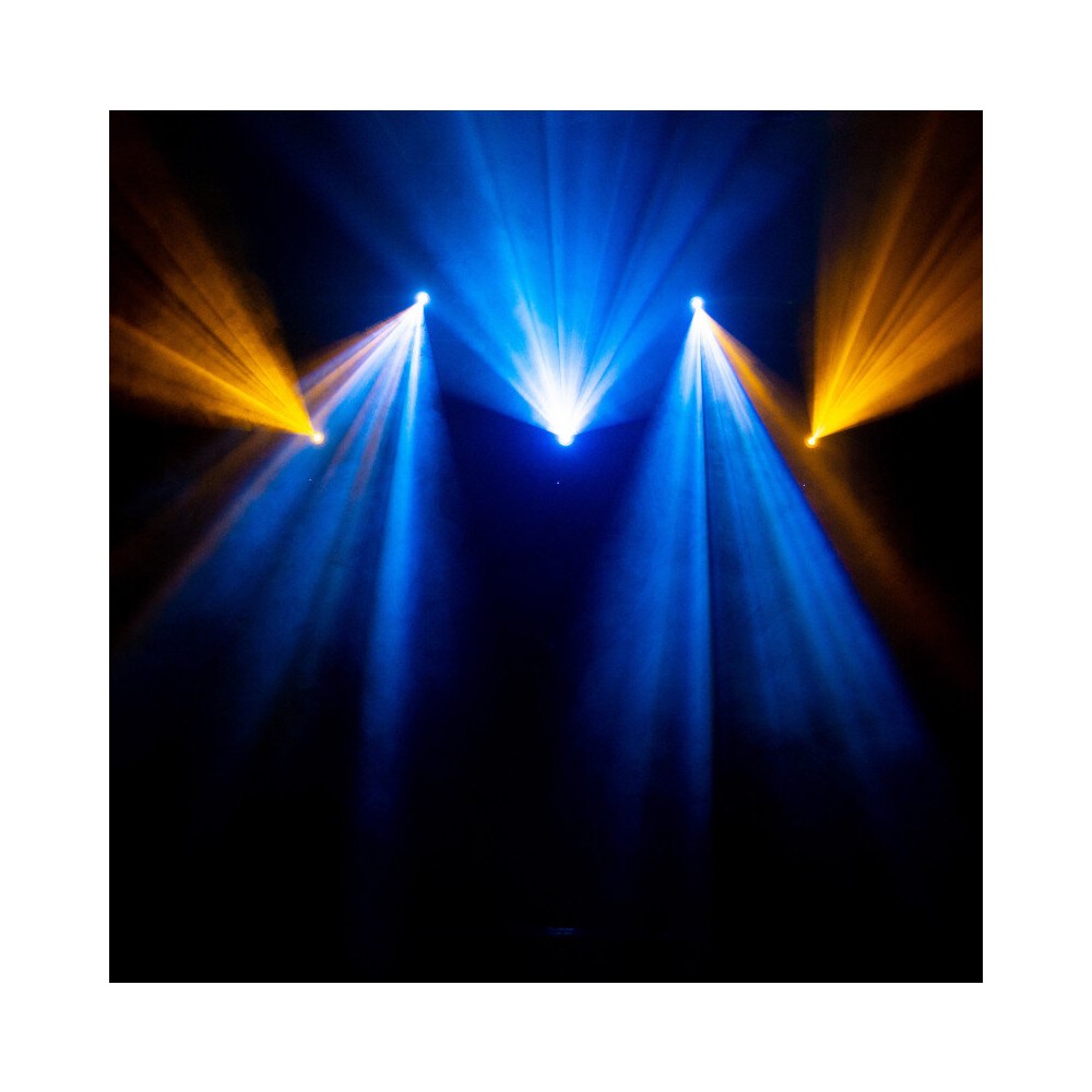 Mac Mah Set of two MACSPOT 100-FC moving heads delivered in a flight case on wheels