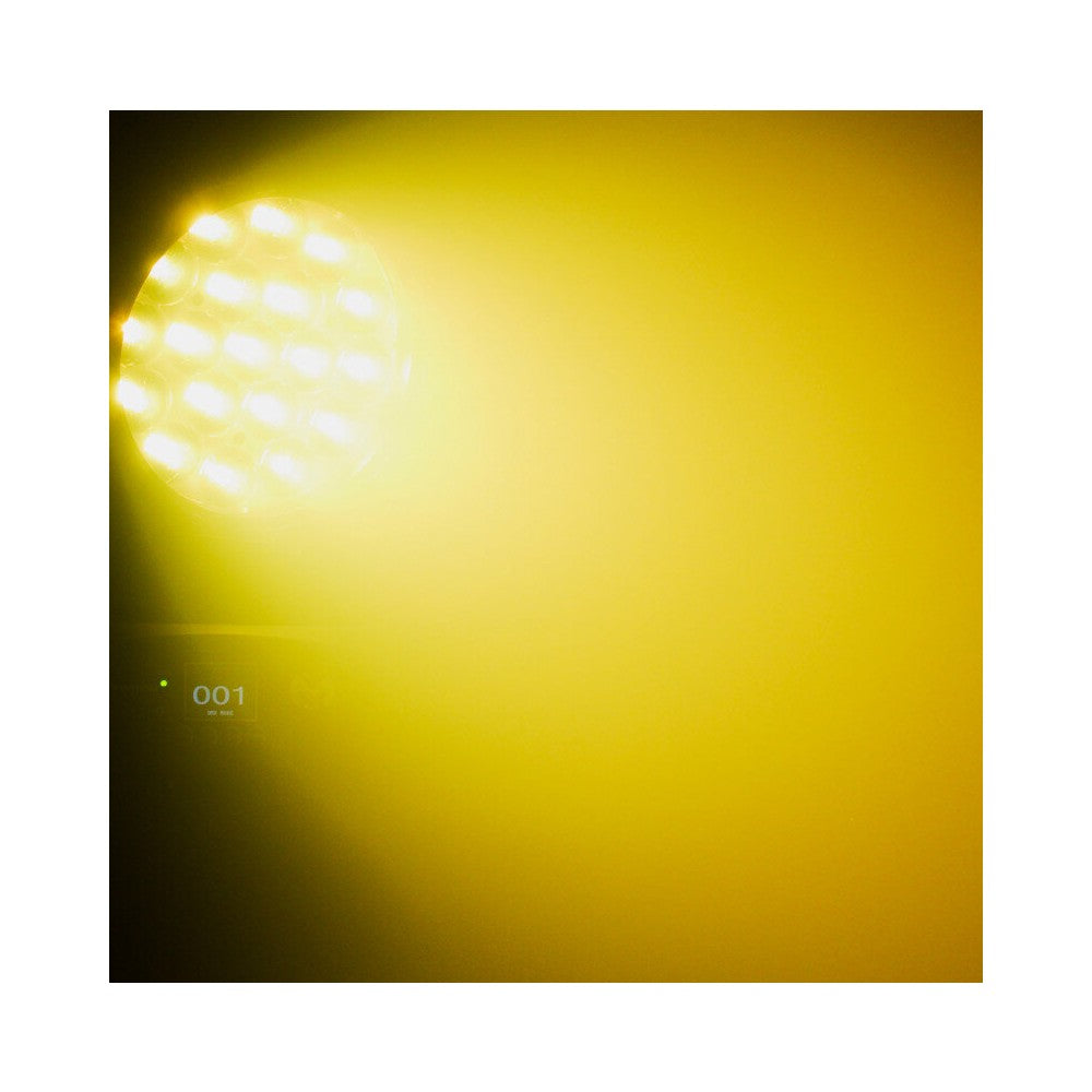 Cabeza móvil Mac Mah 19 x 15 W RGBW LED Wash con control LED circular de 3 zonas, ángulo de zoom de 6 a 50°