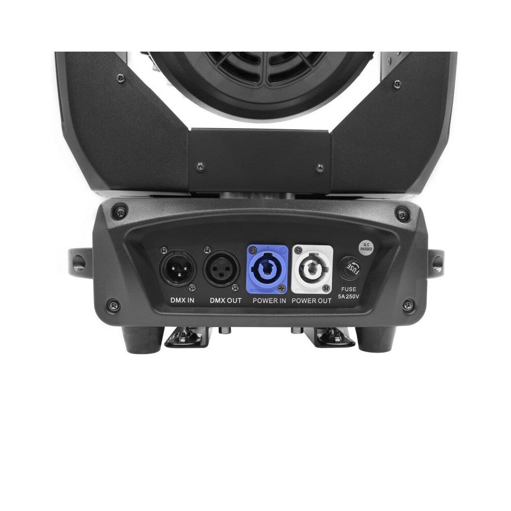 Cabeza móvil Mac Mah 19 x 15 W RGBW LED Wash con control LED circular de 3 zonas, ángulo de zoom de 6 a 50°